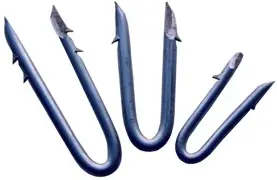 Grapa Galvanizada con Muesca