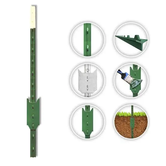 Poste Metálico en T